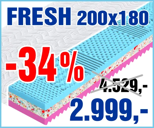 Fresh 200x180 výprodej